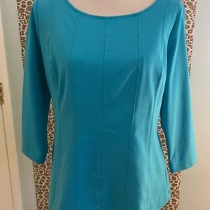 Ann Taylor teal tunic